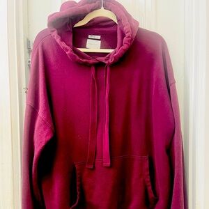 American Eagle Ahh-Mazingly soft hoodie, maroon, medium, good condition